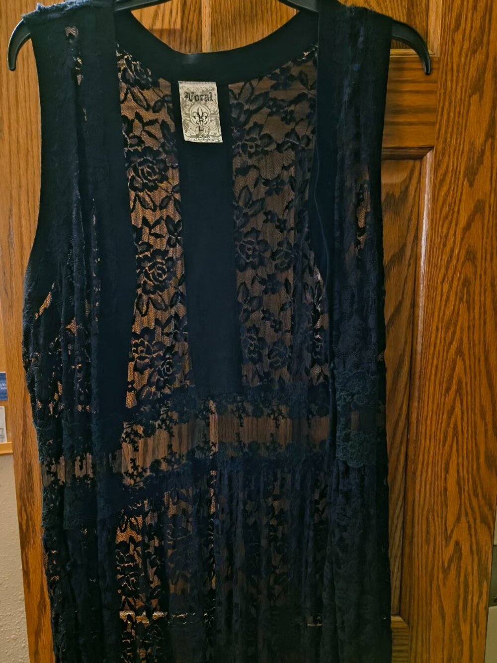 Vocal Vest/Kimono Size Lg